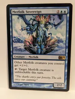 Magic: 2010 Core Set M10: -Merfolk Sovereign 62/249 NM - Image 1