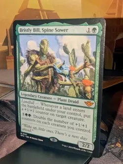 MTG Outlaws of Thunder Junction Bristly Bill, Spine Sower Regular NM - Image 3