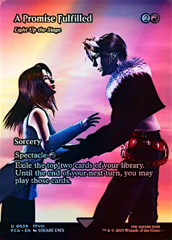 A Promise Fulfilled - Light Up the Stage Final Fantasy: Through the Ages Foil - Image 1