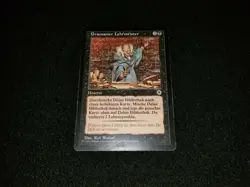 MTG 1x Portal black rare MP German FBB Cruel Tutor - ships w/ tracking - Image 1