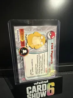 Holo Topps Pokemon 54 Psyduck Black Label NM - Image 2