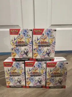 Pokemon Prismatic Evolutions Booster Bundle - Lot of X5 New/Sealed Bundles - Image 1
