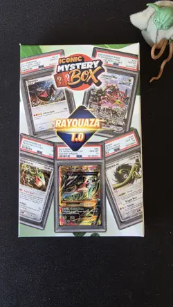 Pokemon MYSTERY BOX: 1 PSA 10 RAYQUAZA LIMITED TO Only 500 BOXES!! - Image 1