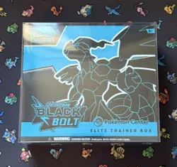 Black Bolt Pokemon Center Elite Trainer Box ETB Brand New Sealed TCG + Display - Image 1