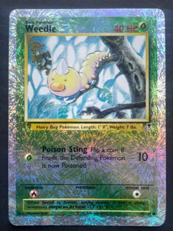 Pokemon Weedle 99/110 Legendary Collection Reverse Holo Rare 2002 - Image 1