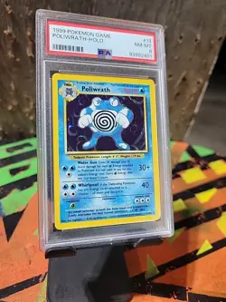 1999 Pokemon Game POLIWRATH-HOLO #13 NM-MT 8 93992401 - Image 1