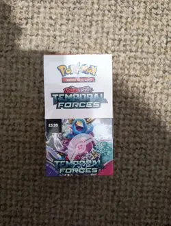 Pokemon Temporal Forces Half Booster Box (18 Packs) New & Sealed - Image 1