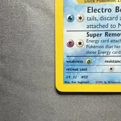 Pokemon TCG Misty's Golduck Gym Challenge 12/132 Unlimited Holo Rare 💫Swirl - Image 5