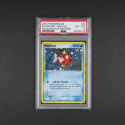 PSA 8 - Karpador - Magikarp Pokemon Karte 65/109 EX Team Rocket Returns /N75 - Image 2