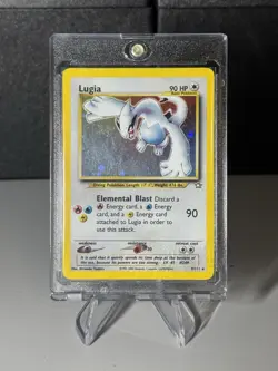 Pokemon TCG Lugia Neo Genesis 9/111 Unlimited Edition Holo Rare - Image 1