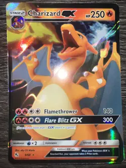 Pokemon TCG Charizard GX 9/68 Charizard (Symbol 60) Battle Academy [Near Mint] - Image 2