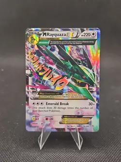 M Rayquaza EX 76/108 Celebrations Classic Collection Pokemon TCG Holo Foil LP - Image 1