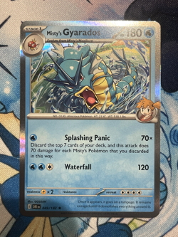 Misty’s Gyarados 049/182 - Holo Rare Destined Rivals Pokemon TCG NM - Image 1
