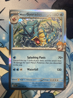 Misty’s Gyarados 049/182 - Holo Rare Destined Rivals Pokemon TCG NM - Image 2