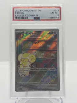 Pokemon TCG Fidough 213/198 Scarlet & Violet Base Illustration Rare Full Art - Image 1