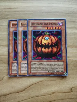 Yu-Gi-Oh! - Pumpking The King Of Ghosts 3X - Complete Playset - Image 1
