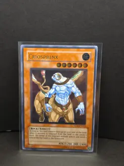 Criosphinx TLM-EN013 UTR The Lost Millennium Unlimited LP/NM Yu-Gi-Oh - Image 1