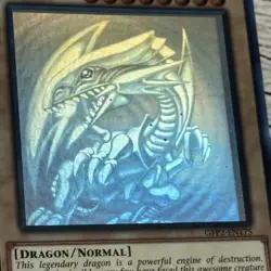 Yu-Gi-Oh! Blue-Eyes White Dragon 1st Edition Ghost Rare 2022 GFP2-EN175 - Image 3