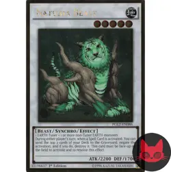 Yugioh Naturia Beast PGL2-EN086 Gold Rare 1st Edition LP - Image 1