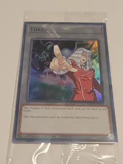 Pegasus & Toon Summoned Skull TKN5-EN032 Token Doom Of Dimensions Yugioh Sealed - Image 2