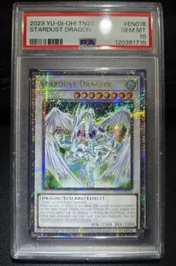 2023 YU-GI-OH! TN23-EN016 25th Anniversary Stardust Dragon PSA 10 - Image 5
