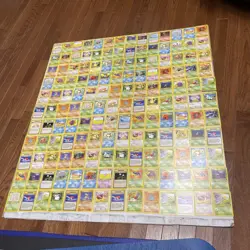 Pokemon 1999 Jungle & Fossil Lot of 154 Cards Vintage Card - LP-LP+ Nintendo - Image 1