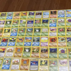 Pokemon 1999 Jungle & Fossil Lot of 154 Cards Vintage Card - LP-LP+ Nintendo - Image 5