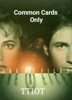 X-Files CCG TTIOT The Truth Is Out There COMMON CARDS ONLY 50 Cards NM Unplayed - Image 1