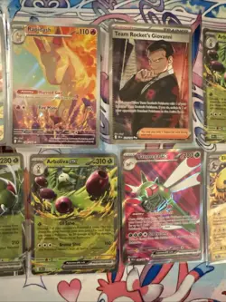 Pokemon TCG Destined rivals Card Lot (IR+Ex) & Vulpix IR Mega evo 138/132 - Image 4