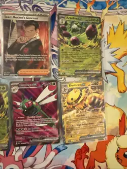 Pokemon TCG Destined rivals Card Lot (IR+Ex) & Vulpix IR Mega evo 138/132 - Image 5