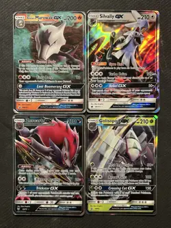 Pokemon TCG Ultra Rare 4 Card Lot GX! HP Condition! See Description! - Image 1