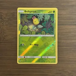Bellsprout Reverse Holo 1/145 NM Guardians Rising 2017 Pokemon Card - Image 1
