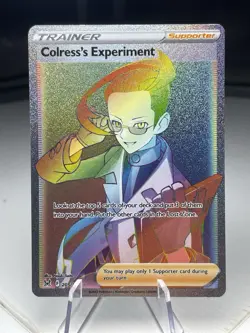 Colress's Experiment 205/196 - Lost Origin - NM - Rainbow Rare Pokemon Card TCG - Image 1