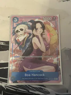 Boa Hancock Alt Art OP13-051 R Carrying on His Will ONE PIECE Card English NM - Image 1