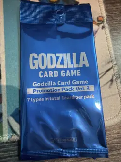 Godzilla Card Game Promotion Pack Vol. 3 TCG New/Sealed - Image 1