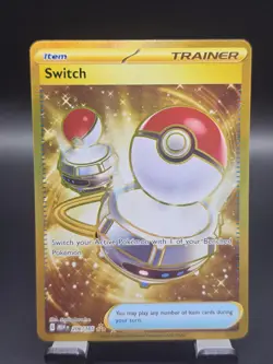 Switch 206/165 - Scarlet & Violet 151 Hyper Rare Pokemon Card - NM - Image 1