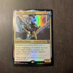 MTG STARTER COMMANDER DECK - Kotori, Pilot Prodigy - U/W Vehicles & Artifacts - Image 1