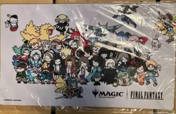MTG Final Fantasy Chibi Playmat Japan Tournament Prize Limited Japanese New 2025 - Image 1