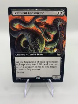 Persistent Constrictor (Extended Art) Duskmourn: House of Horror Regular - Image 1