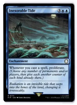 Inexorable Tide NM* Universes Beyond Fallout ENGLISH 0177 mtg -UnltdCards - Image 1