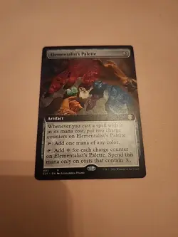 1 x Elementalist's Palette - Extended Art - Commander 2021 - NM-Mint - MTG - Image 1