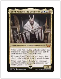 1x Lord Xander, the Collector, Magic the Gathering MTG NM - Image 1