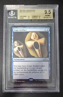 Copy Artifact 30th Anniversary Edition Regular BGS Graded 9.5 Gem Mint MTG Magic - Image 1