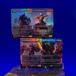 MTG Secret Lair x God of War: Norse Foil Edition *PRESALE WILL BE SHIPPED ASAP* - Image 1