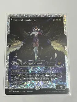 Exalted Sunborn (Showcase) (Fracture Foil) Edge of Eternities Foil - Image 1