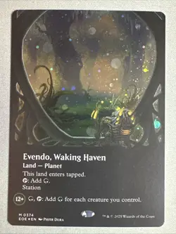 MTG / Evendo, Waking Haven / EOE / #374 / GALAXY FOIL (Borderless) / Mythic / NM - Image 1