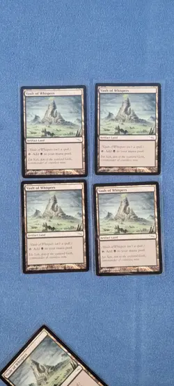 Vault of Whispers X4 Playset - LP to NM - Mirrodin - MTG Magic the Gathering - Image 1