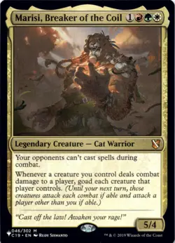 MTG Marisi, Breaker of the Coil Normal NM The List Reprints Magic 046/302 - Image 1