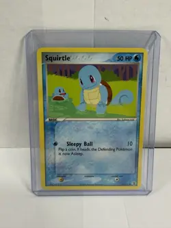 Pokemon Squirtle FireRed & LeafGreen 82/112 Common Non Holo - Image 1
