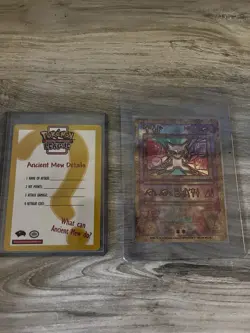 Pokemon TCG Ancient Mew Pokemon Movie 2000 Promo Excellent Condition Rare - Image 1